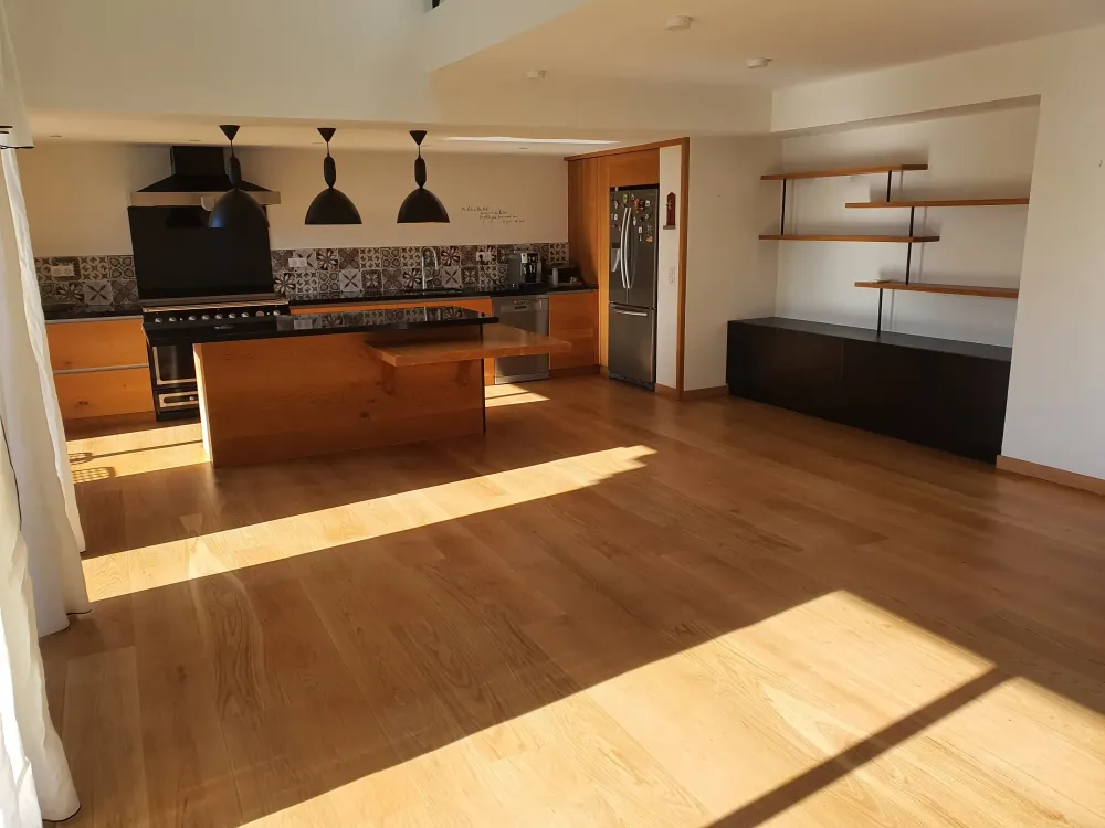 Parquet vitrifié finition mât