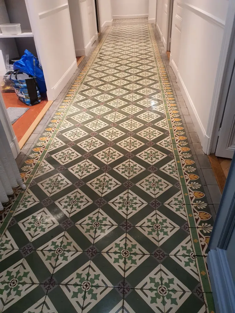 Carreaux de ciment - décapage et traitement